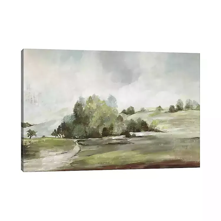 Kirklands Home Canvas Art|Green Country Rood Canvas Art Print