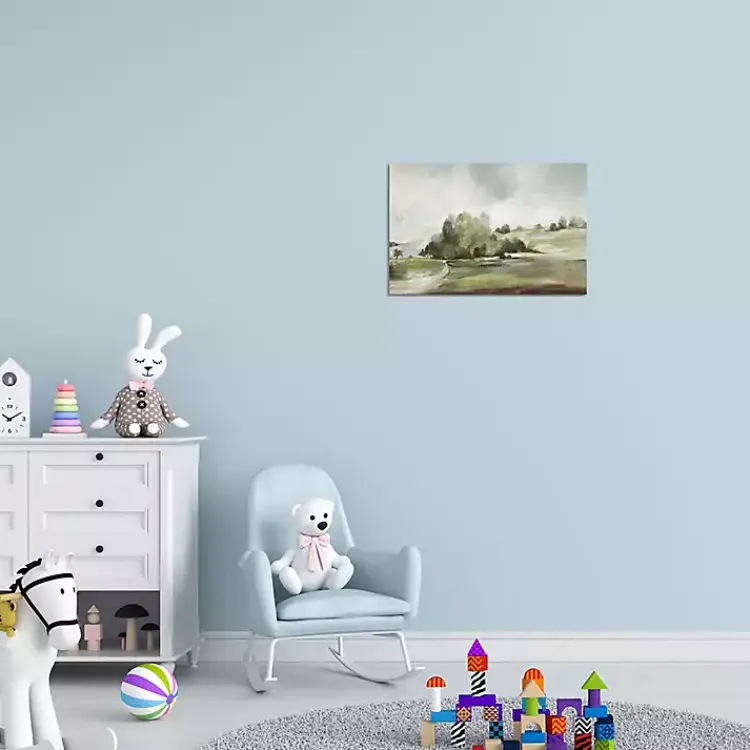 Kirklands Home Canvas Art|Green Country Rood Canvas Art Print