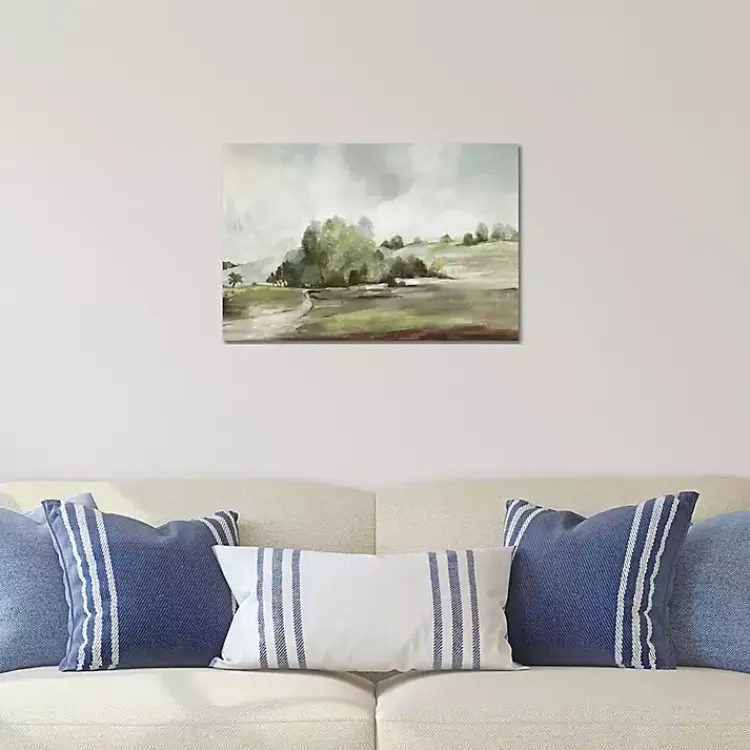 Kirklands Home Canvas Art|Green Country Rood Canvas Art Print