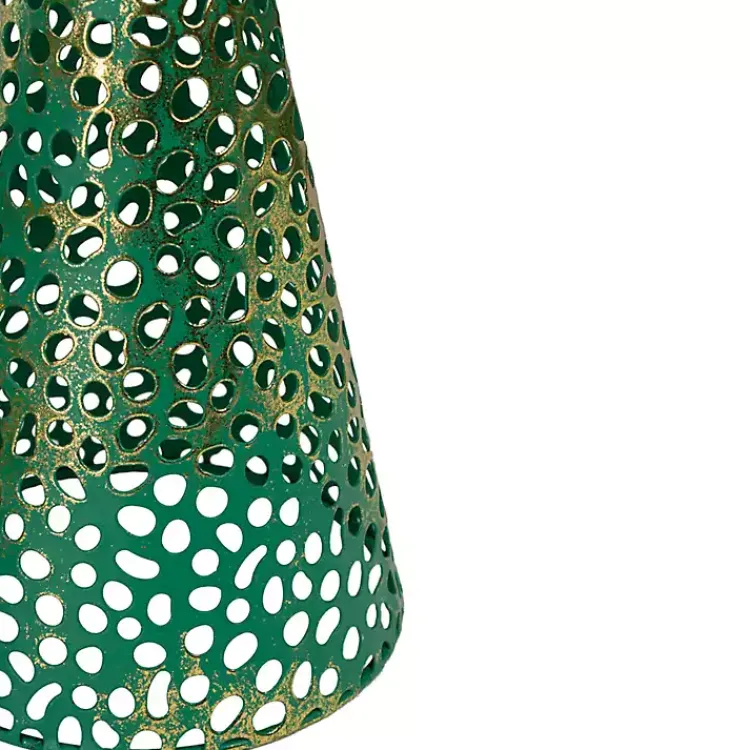 Hot Cut-Out Cone Tabletop Trees, Set of 3 Christmas Decorations