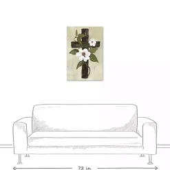 Discount Easter Cross Canvas Art Print Easter Decorations