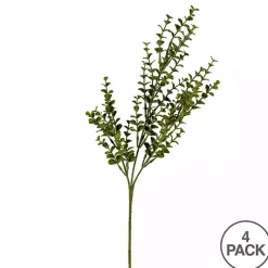 Clearance Eucalyptus Bushes, Set of 4 Stems & Bouquets