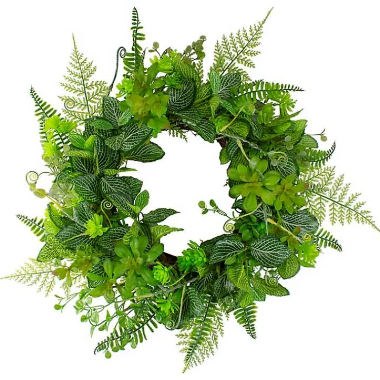Hot Fern Foliage Wreath Wreaths