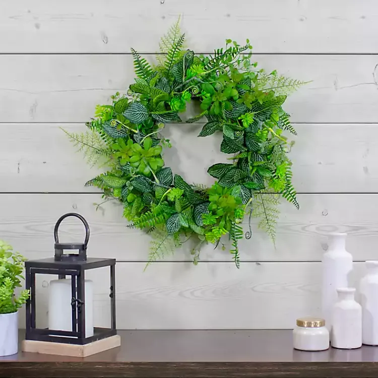 Hot Fern Foliage Wreath Wreaths