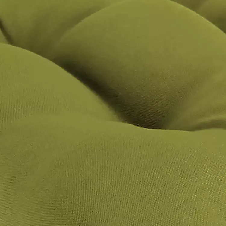 Kirklands Home Outdoor Cushions & Pillows|French Edge 2-pc. Outdoor Wicker Cushion Set Green