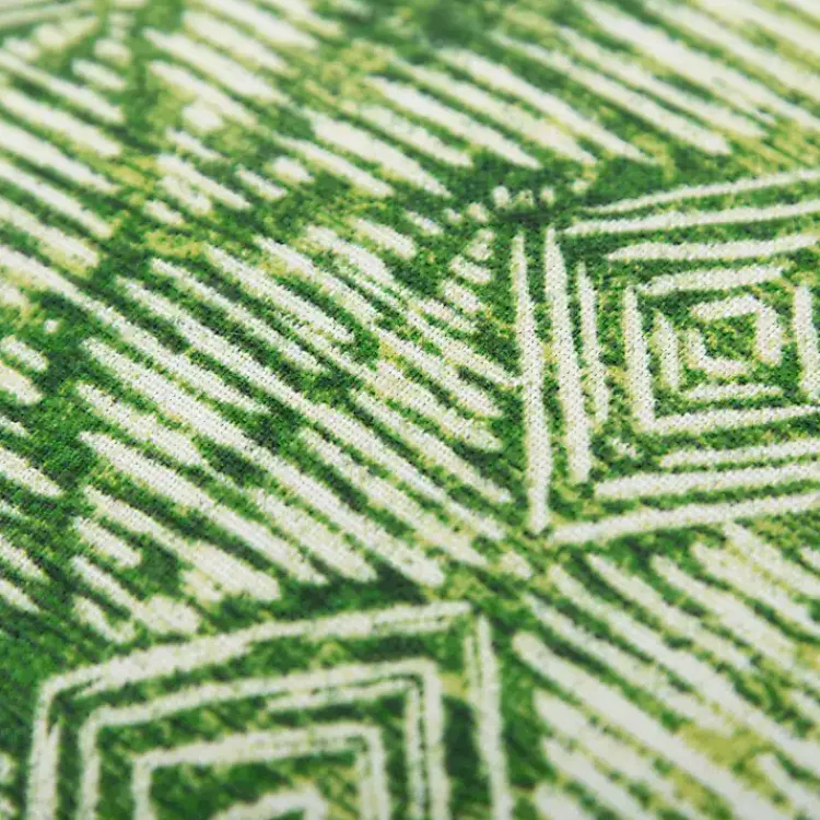 Kirklands Home Outdoor Cushions & Pillows|Geometric Diamonds Outdoor Pillow, 22 in. Green