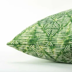 Kirklands Home Outdoor Cushions & Pillows|Geometric Diamonds Outdoor Pillow, 22 in. Green