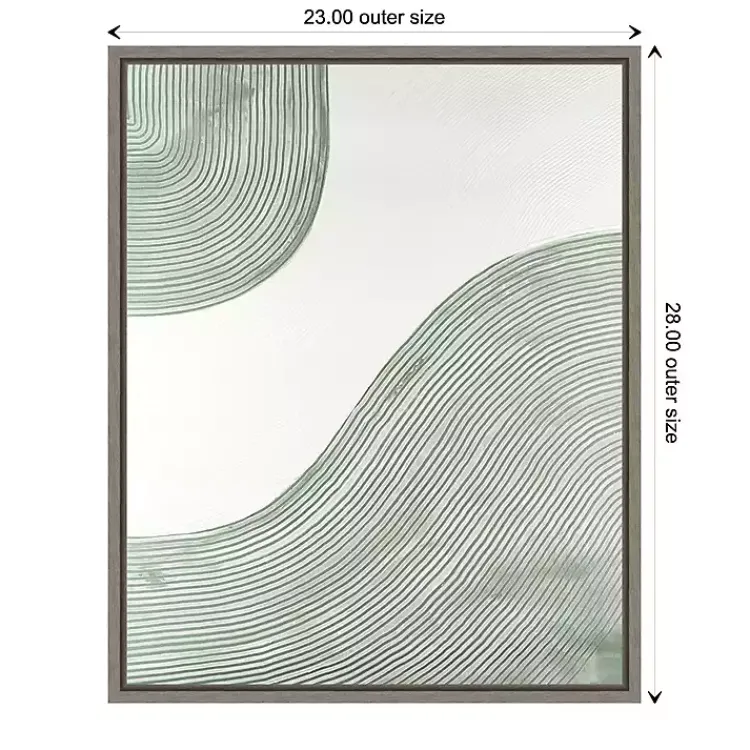 Kirklands Home Canvas Art|Green Get Going Framed Canvas Art Print