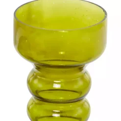 Sale Glass Bubble Pillar Candle Holders, Set of 3 Candle Holders