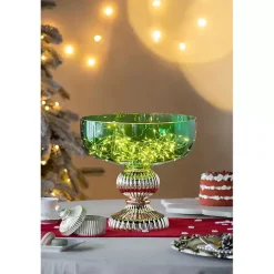 Best Glass Vase with Gold Pedestal Base, 12 in. Vases