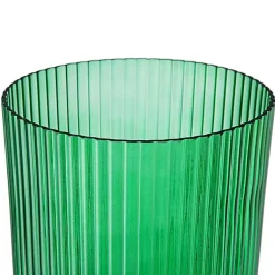 Outlet Glass Vase with Gold Pedestal Base, 20 in. Vases