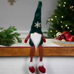 Discount Gnome with LED Snowflake Christmas Decorations
