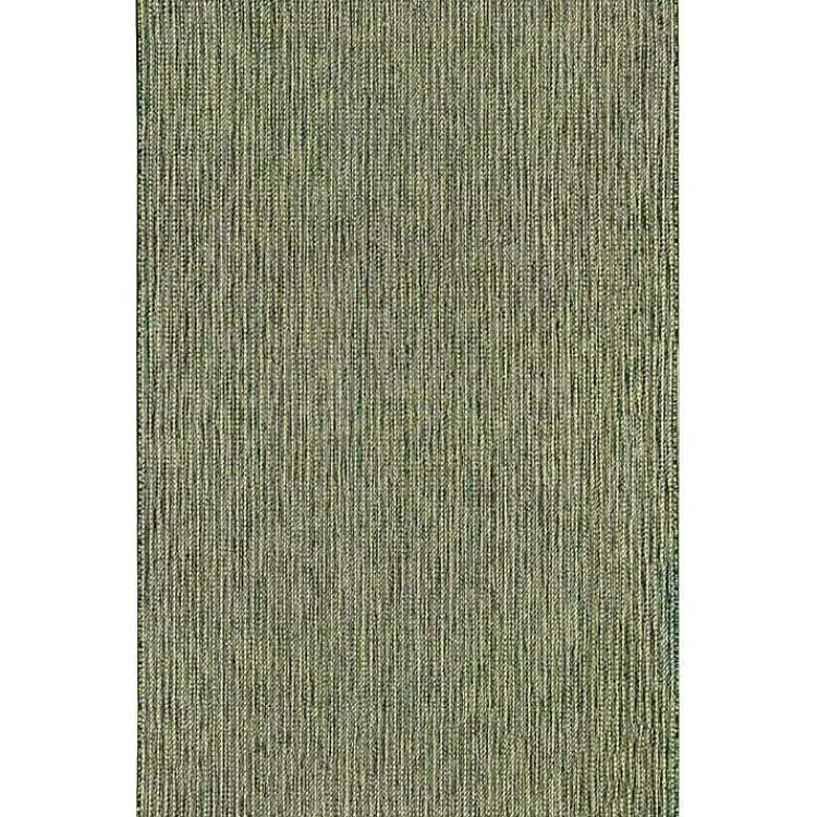 Kirklands Home Outdoor Rugs|Intertwine Indoor/Outdoor Area Rug, 7x9 Green
