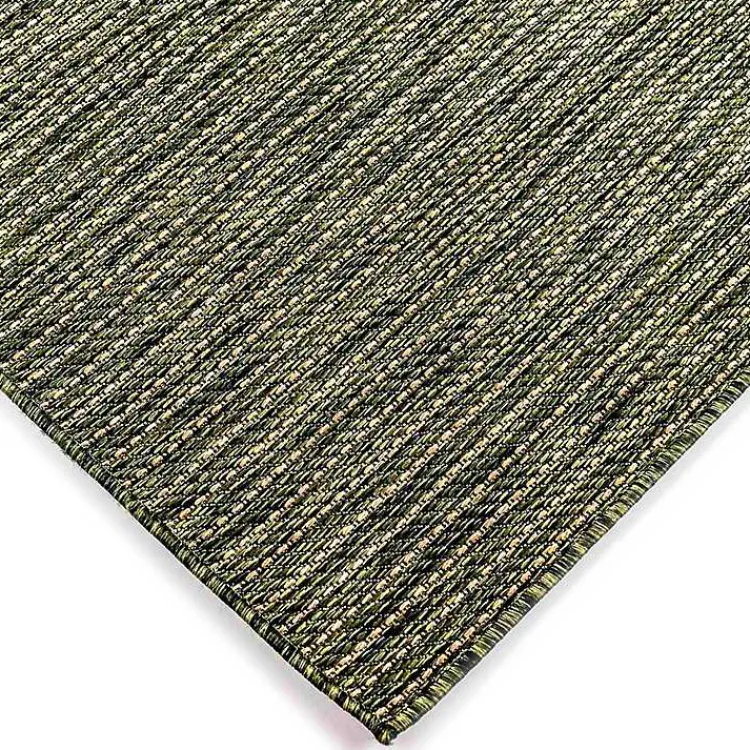 Kirklands Home Outdoor Rugs|Intertwine Indoor/Outdoor Area Rug, 7x9 Green