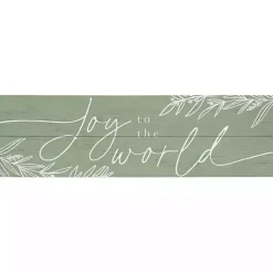 Hot Joy to the World Wall Plaque Christmas Art & Wall Decor