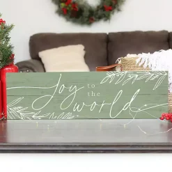 Hot Joy to the World Wall Plaque Christmas Art & Wall Decor