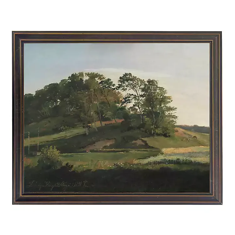 Kirklands Home Framed Art|Landscape Framed Art Print Green