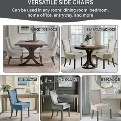 Kirklands Home Dining Chairs|Madison Park Ultra Dining Chairs, Set of 2 Green