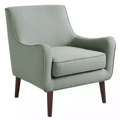 Kirklands Home Accent Chairs|Mid-Century Modern Accent Chair Green