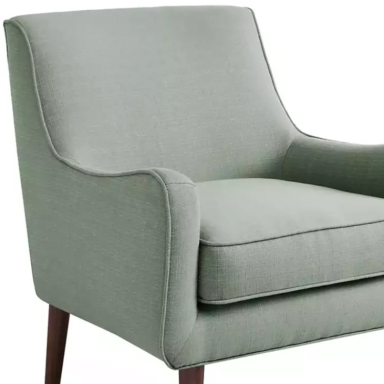 Kirklands Home Accent Chairs|Mid-Century Modern Accent Chair Green