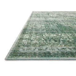 Kirklands Home Outdoor Rugs|Mist Tribal Medallion Outdoor Rug, 6x9 Green