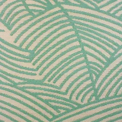 Kirklands Home Outdoor Rugs|Green Palm Leaf Outdoor Area Rug, 4x6