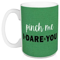 Best Green Pinch Me I Dare You Mugs, Set of 2 St Patricks Day Decorations