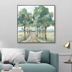 Kirklands Home Canvas Art|Green Reverie Framed Canvas Art Print