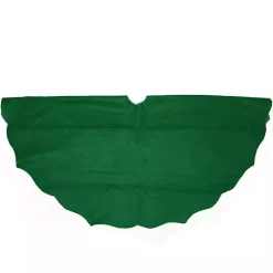 Clearance Scalloped Christmas Tree Skirt, 48 in. Christmas Tree Skirts & Collars