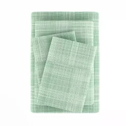 Kirklands Home Bed Sheets|Soft Thatch 3-pc. Twin Sheet Set Green