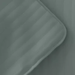 Kirklands Home Quilts|Stitched Stripes 2-pc. Twin Quilt Set Green