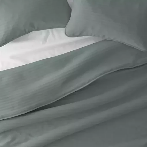 Kirklands Home Quilts|Stitched Stripes 3-pc. Queen Quilt Set Green