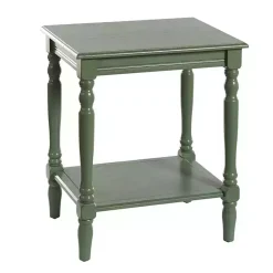Kirklands Home Accent & End Tables|Wood Sybil Accent Table Green