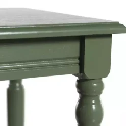 Kirklands Home Accent & End Tables|Wood Sybil Accent Table Green