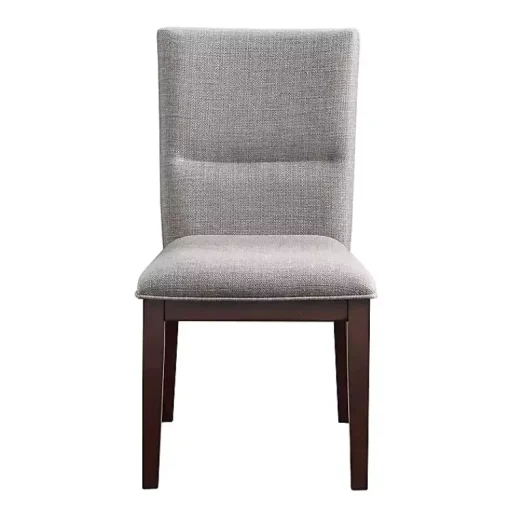 Kirklands Home Dining Chairs|Greige and Walnut Dining Chairs, Set of 2