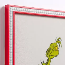 Online Grinch Looking Over Whoville Framed Art Print Christmas Art & Wall Decor