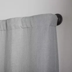 Kirklands Home Curtain Rods & Hardware|Gunmetal Hyde Wrap Around Curtain Rod, 120 in.