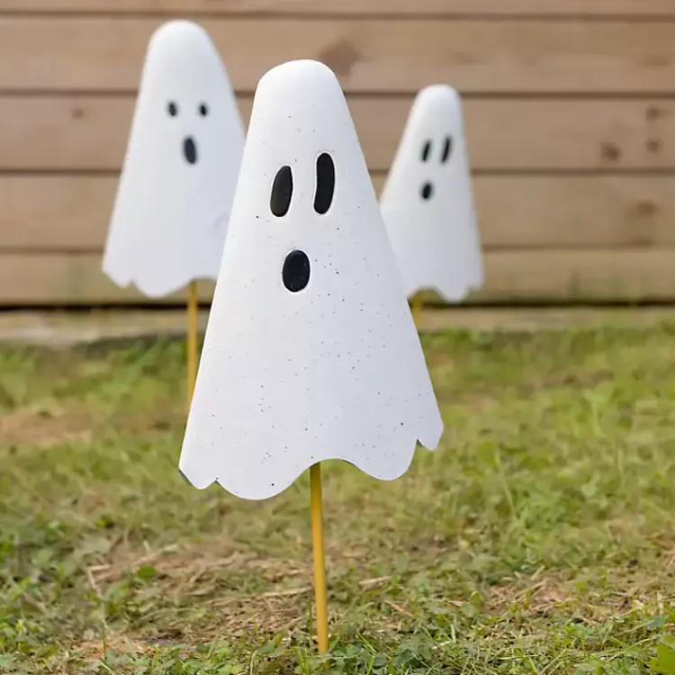 Halloween Ghost Yard Stake, 20 in. Halloween