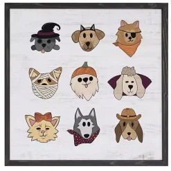 Best Halloween Hounds Framed Art Print Halloween