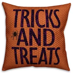 Halloween Trick and Treats Reversible Pillow Halloween