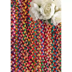 Kirklands Home Area Rugs|Hand Braided Tammara Area Rug, 8x10 Multi