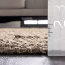 Kirklands Home Area Rugs|Hand Woven Looped Natural Jute Area Rug, 12x15