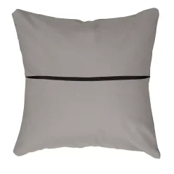 Kirklands Home Outdoor Cushions & Pillows|Handhooked Navy Sand Dollar Outdoor Throw Pillow