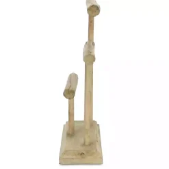 Kirklands Home Bathroom Accessories|Handmade Driftwood Large Jewelry Stand Brown