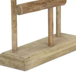 Kirklands Home Bathroom Accessories|Handmade Driftwood Large Jewelry Stand Brown