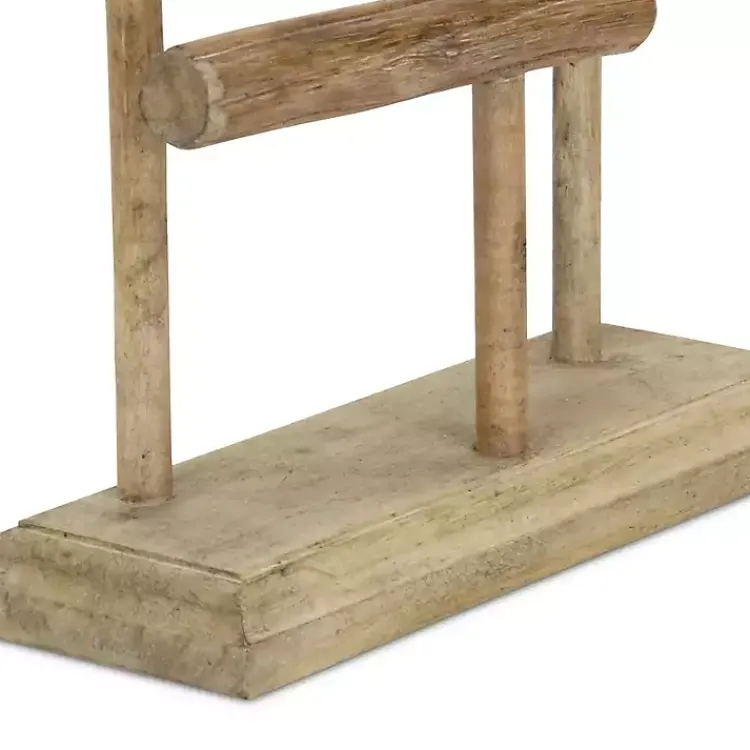 Kirklands Home Bathroom Accessories|Handmade Driftwood Large Jewelry Stand Brown