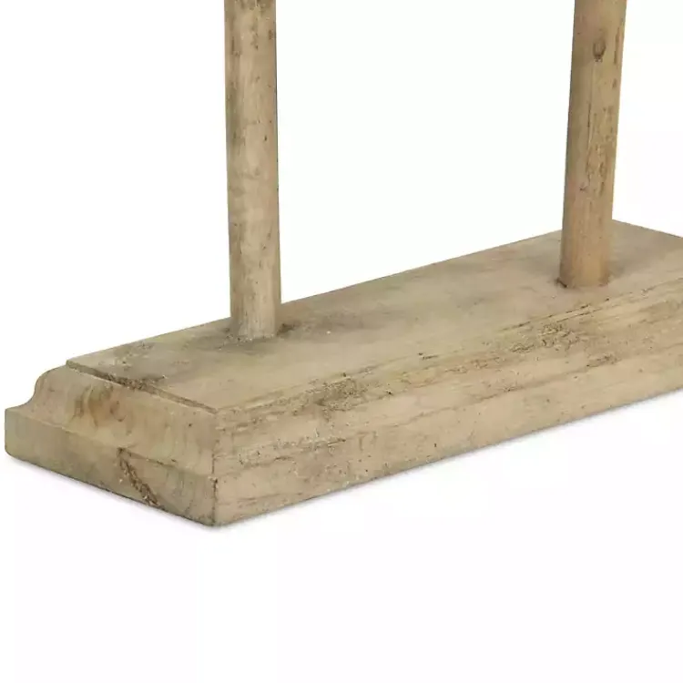 Kirklands Home Bathroom Accessories|Handmade Driftwood Medium Jewelry Stand Brown