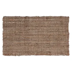 Kirklands Home Accent Rugs|Handspun Jute Boucle Scatter Rug Brown