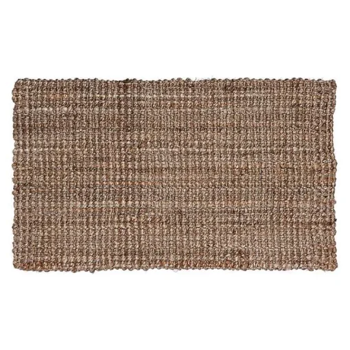 Kirklands Home Accent Rugs|Handspun Jute Boucle Scatter Rug Brown