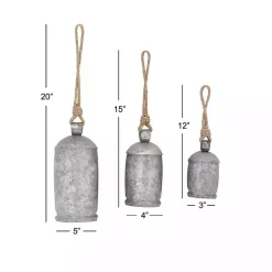 Sale Hanging Decorative Bells, Set of 3 Decorative Accents